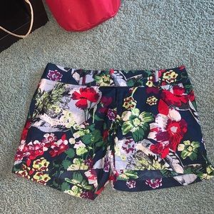 GO International floral multi-colored shorts